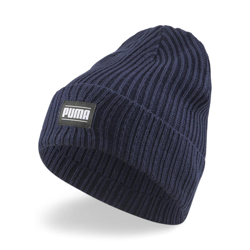 Fes unisex Puma Ribbed Classic Cuff Beanie, Albastru