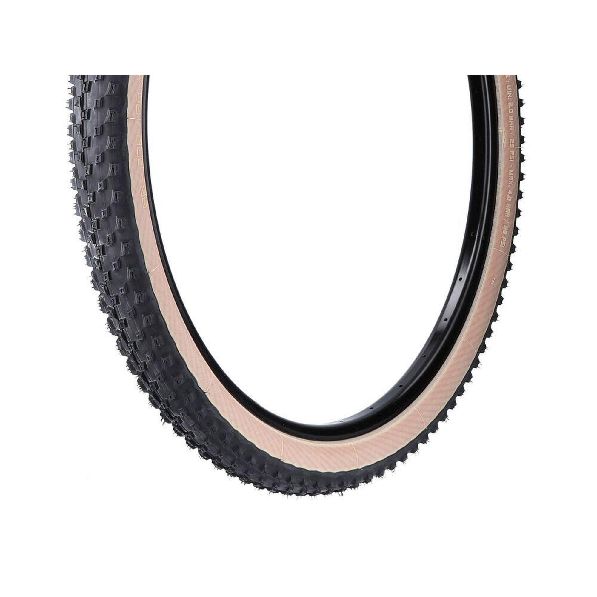 MTB-band Barzo 2.25" - zwart/bruin 5/5