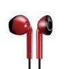 Auriculares JVC HA-F19M de botón, Micro IPX2 1m cable Rojo