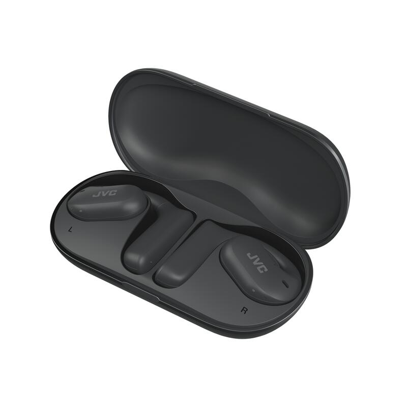 Auriculares JVC HA-NP35T abiertos Bluetooth, TrueWireless 17h Bat Negro