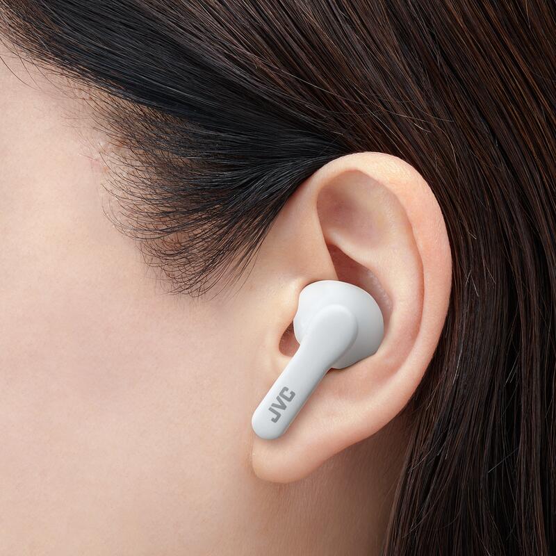 Casti True Wireless JVC HA-A3T-W-U, In Ear, Bluetooth, Alb