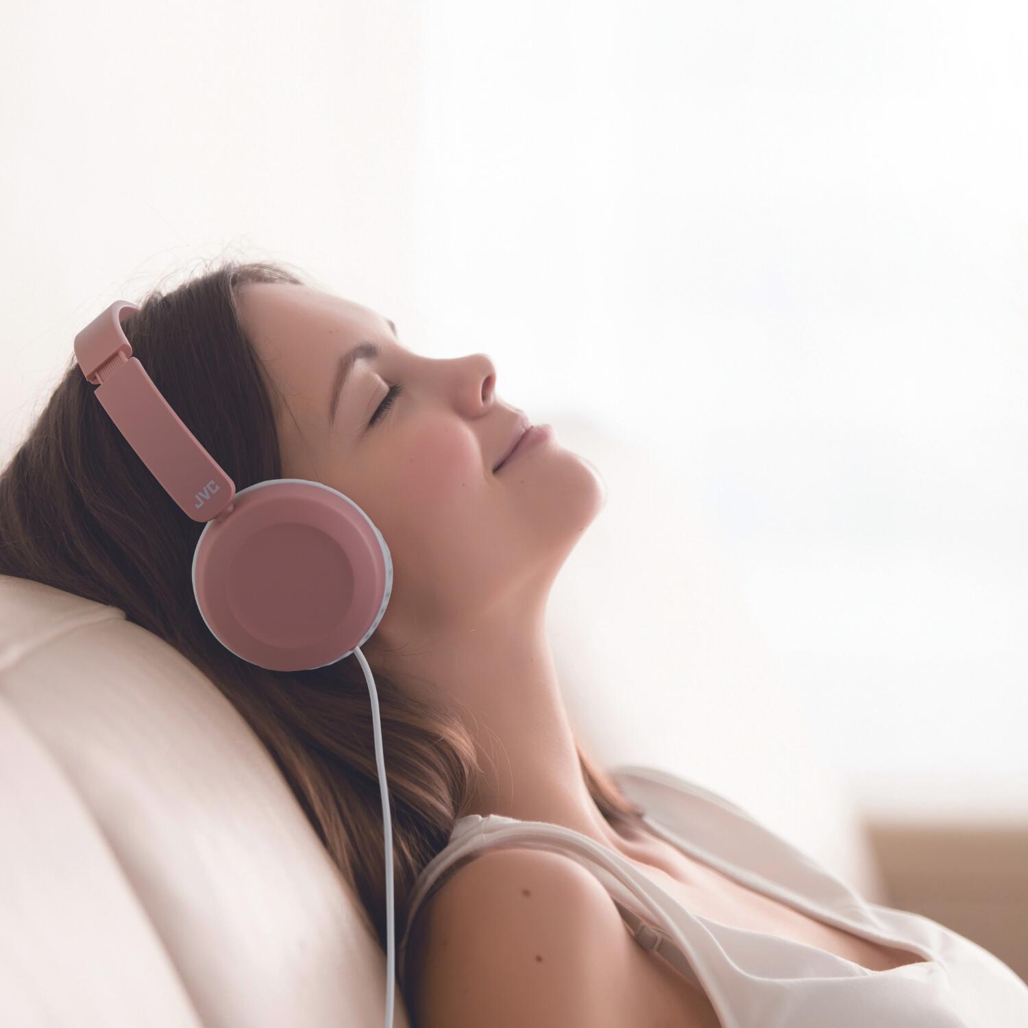 Auriculares JVC HA-S31M diadema Micro Cable 1,2m Diseño giratorio Rosa 4/6