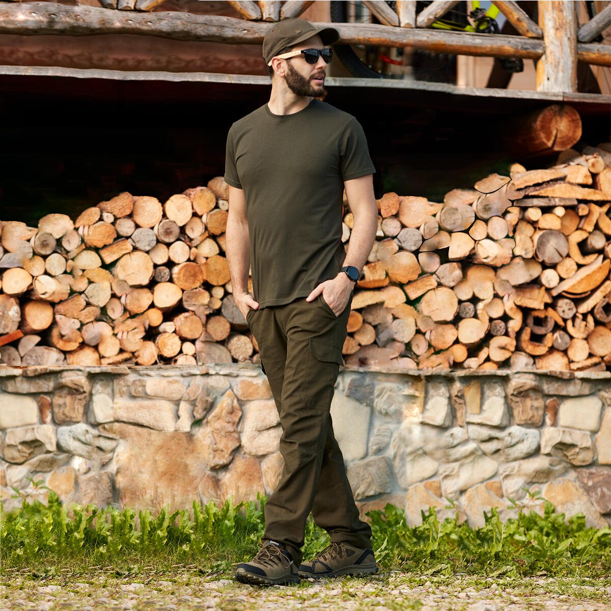 Pantalon de chasse Enduro 2 en tissu RipStop, pour hommes 3/6