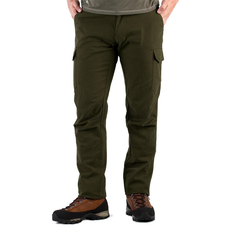 Pánské lovecké kalhoty Tagart Enduro 2 Ripstop Khaki ze zpevněné bavlny