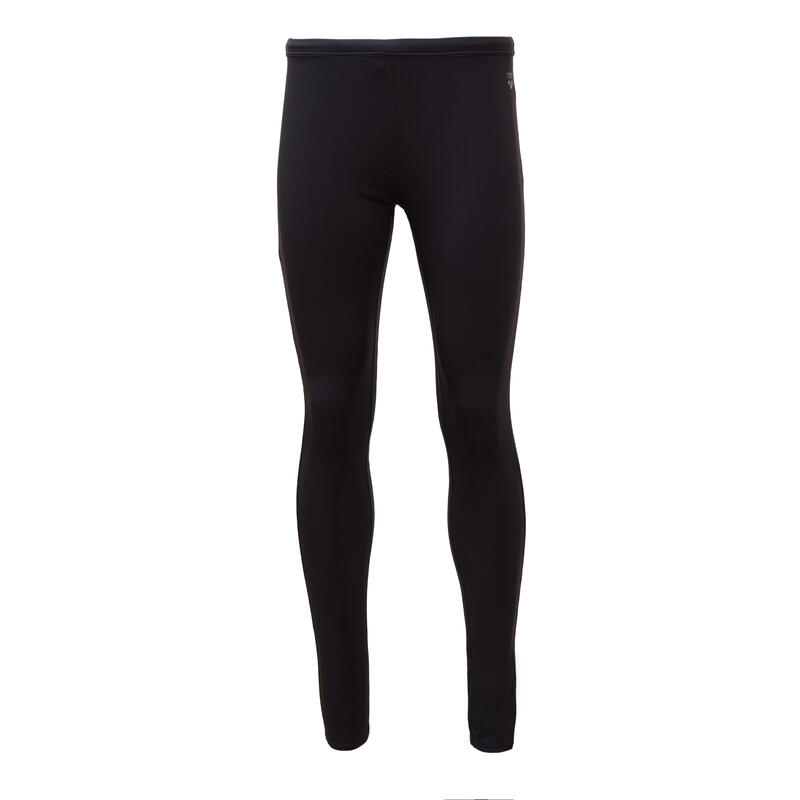 LADIES SWIMWEAR THERMAL LONG PANTS - BLACK