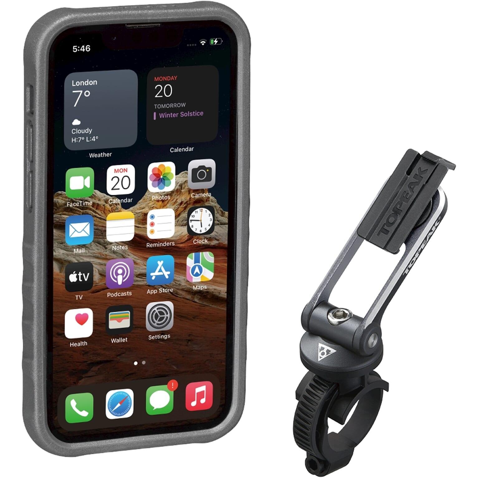 Topeak Custodia RideCase per iPhone 13 Mini con chiusura a scatto