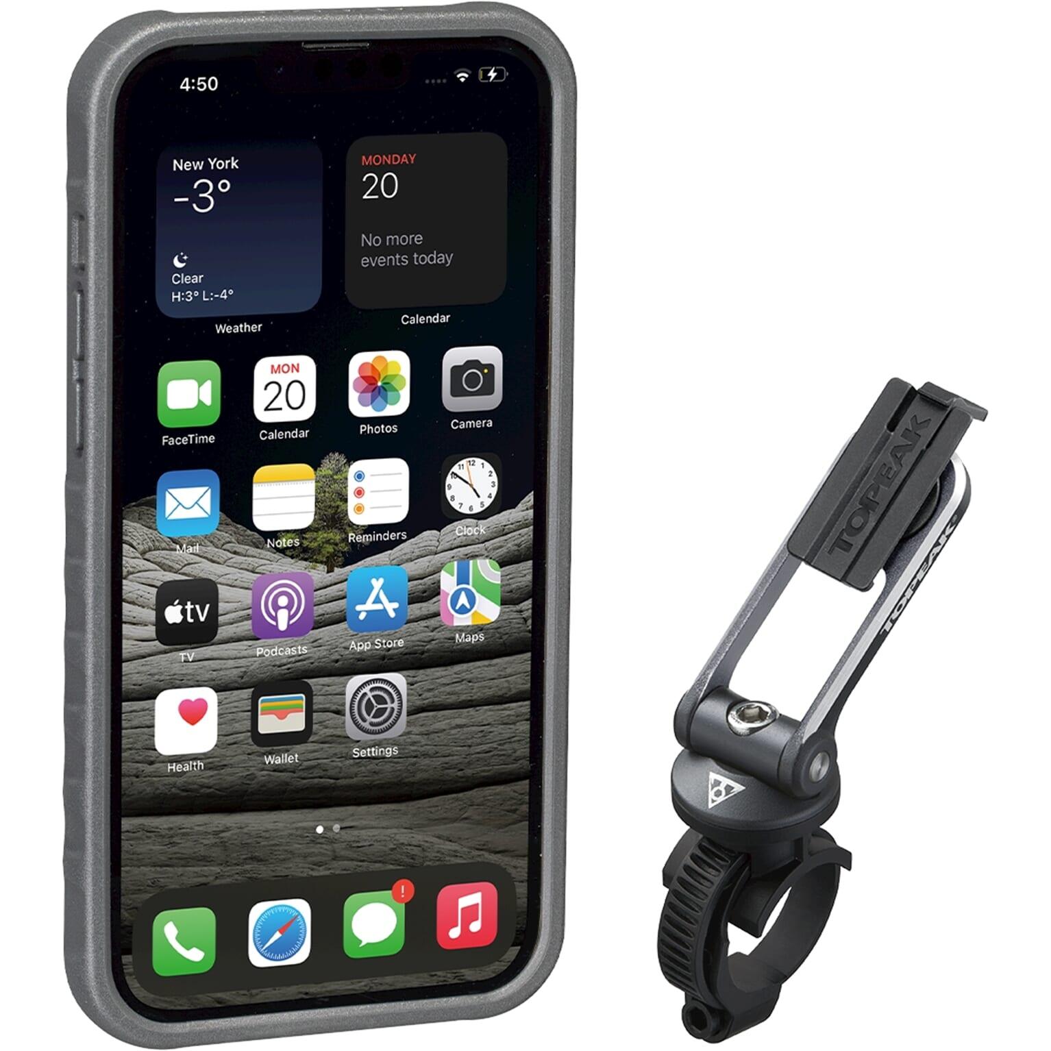 Topeak Custodia RideCase per iPhone 13 Pro Max, fissaggio incluso