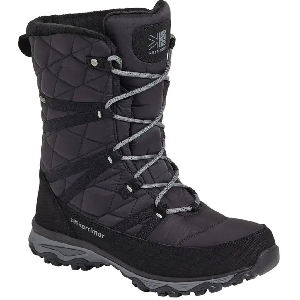 Karrimor Womens Walking Boots Polar Quilt 2 Lace Up black UK Size 5