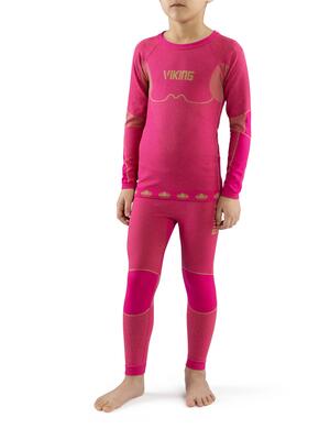 Kinderen viking thermisch ondergoed riko polyester sneldrogend naadloos