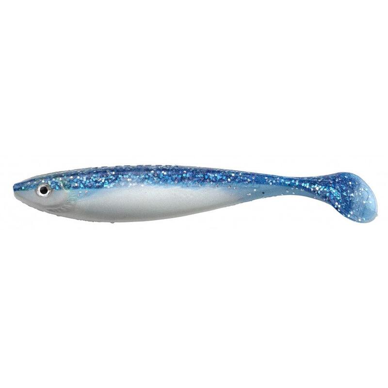 Leurre souple Spro Wob Shad 2.0 18cm (Blue Pearl)