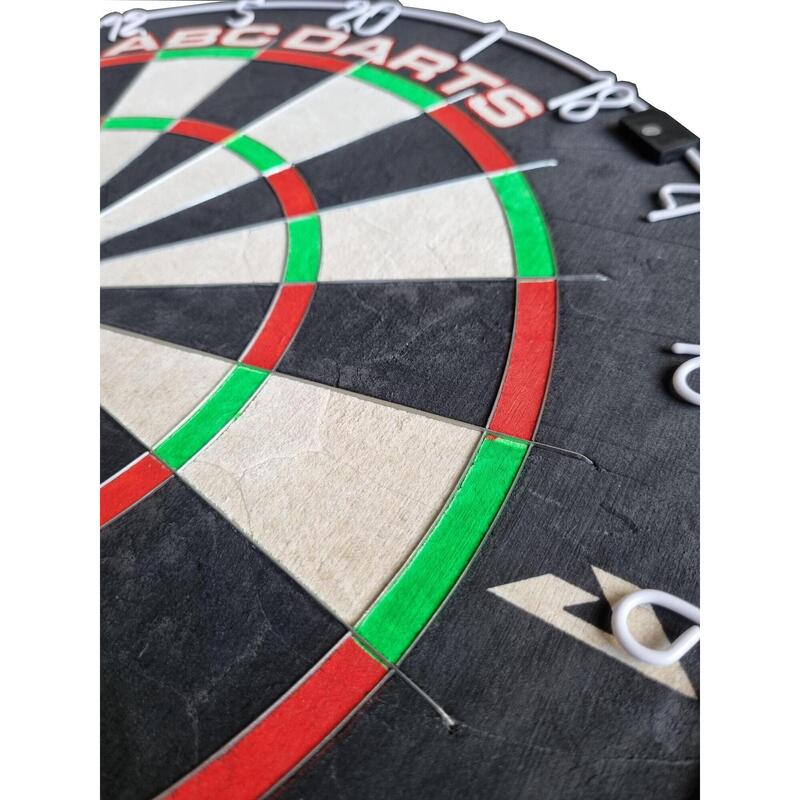 ABC Darts - HQ Pro Dartbord Surround Ring Set + 2 Sets Dartpijlen