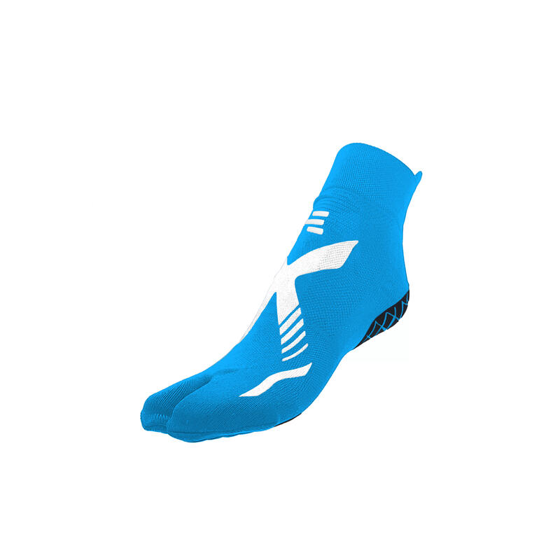 chaussettes natation 1 finger piscine antidérapantes antibactérien bleu clair