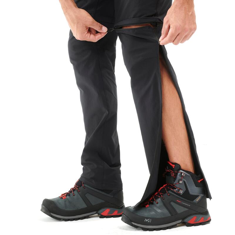 Pantalón desmontable Senderismo Hombre TREKKER STR ZIP OFF PT