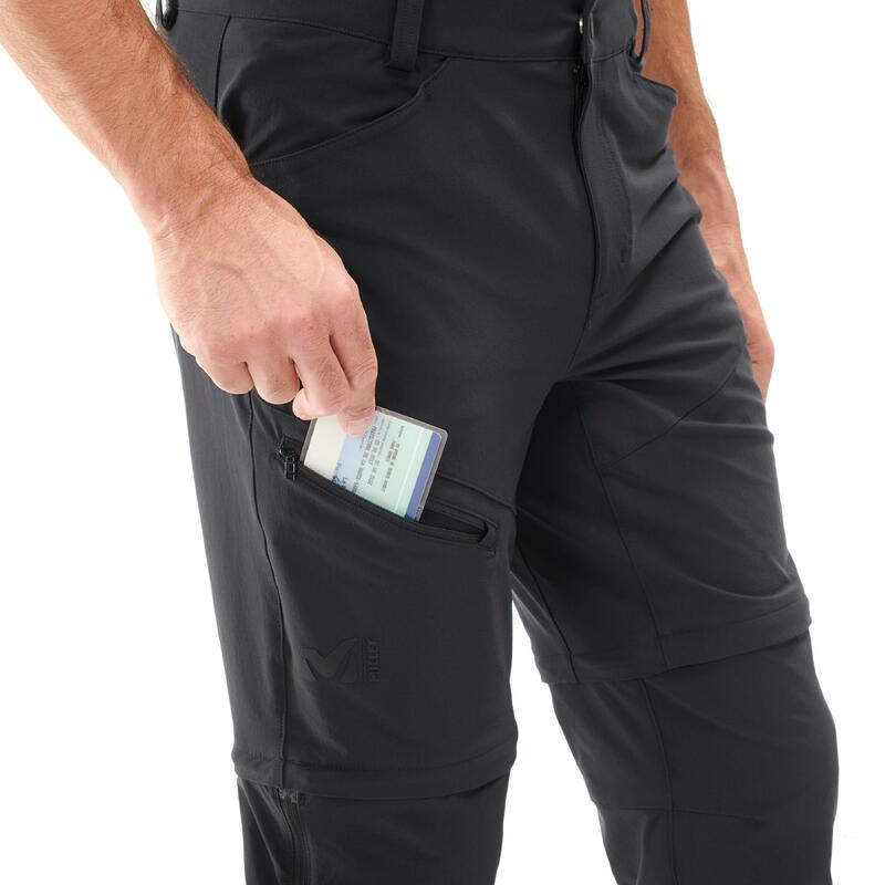 Pantalon 2 en 1 Randonnée Homme TREKKER STRETCH ZIP OFF