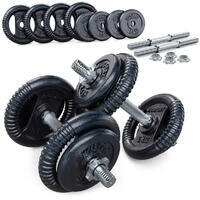 Paire d’haltères réglables - 34 kg I Set d´haltères pour la musculation