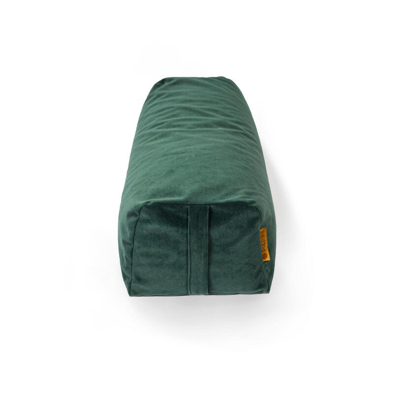 BOLSTER EN TISSU RECYCLÉ VERT - FERME