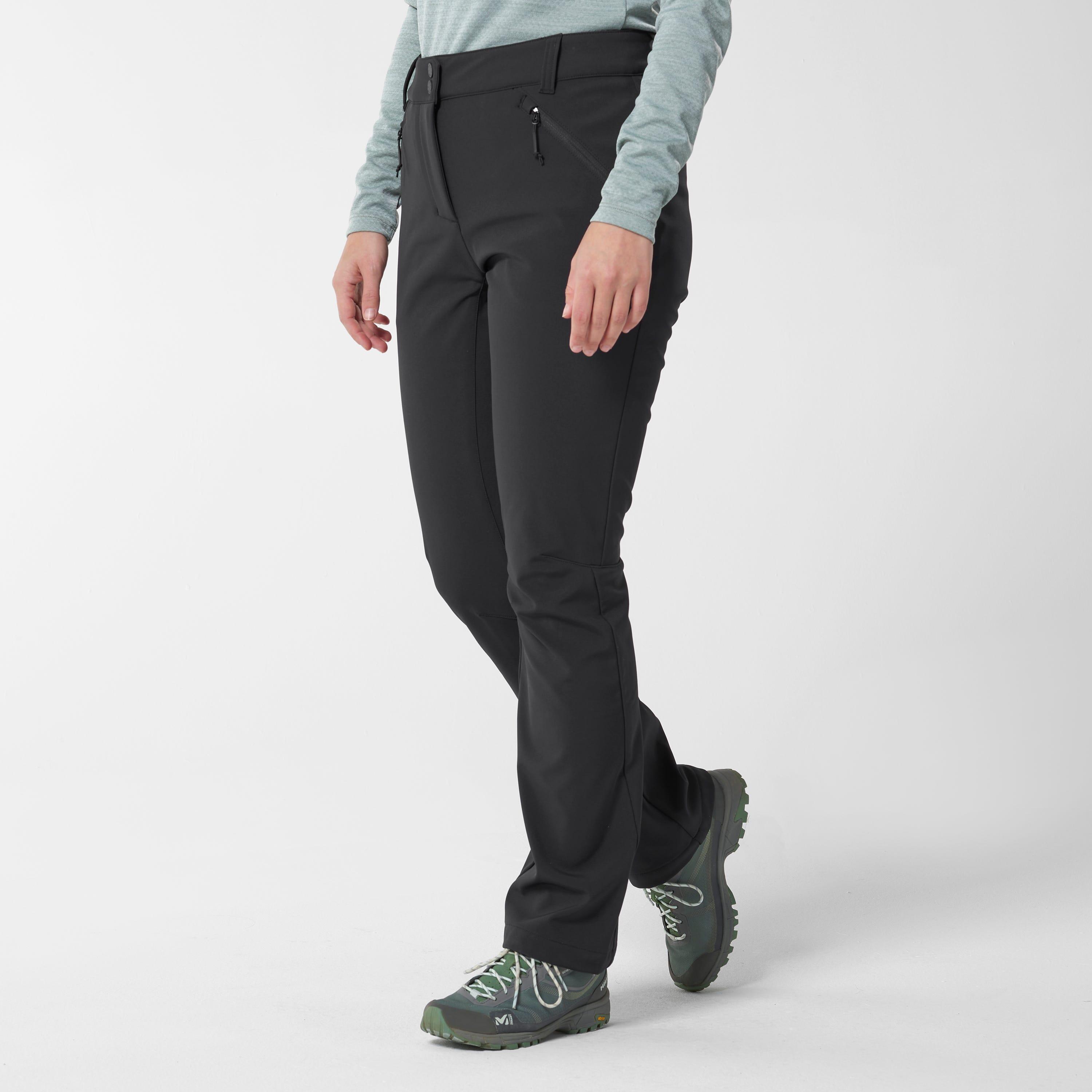Pantalon randonnée femme Millet Lapiaz softshell recyclé chaud déperlant 2/5