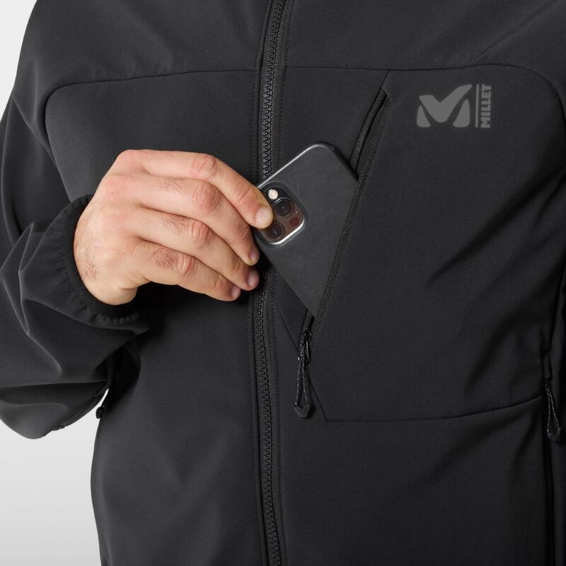 Veste Softshell Randonnée Homme MAGMA