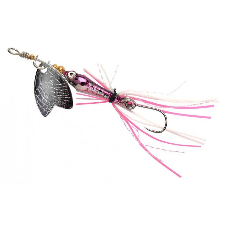 Cuiller Tournante Spro Larva Mayfly Micro Spinner 4g Single Hook (Rainbow Trout)