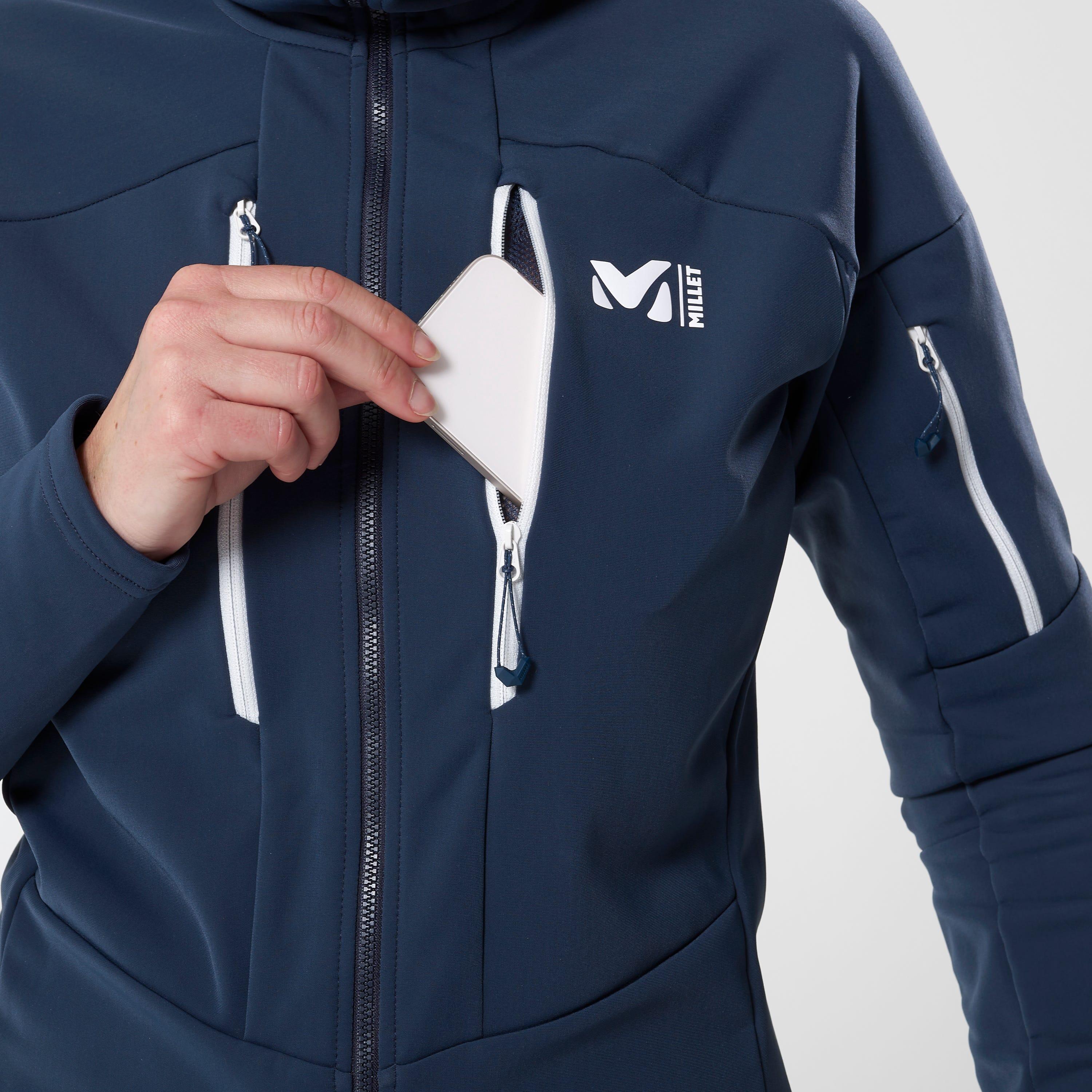 Pile Sci alpinismo Donna PIERRAENT HOODIE 5/5