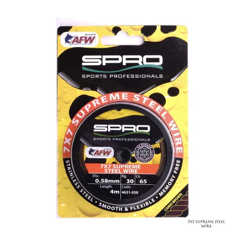 Spro 7X7 Afw Supple Steel Wire 4m