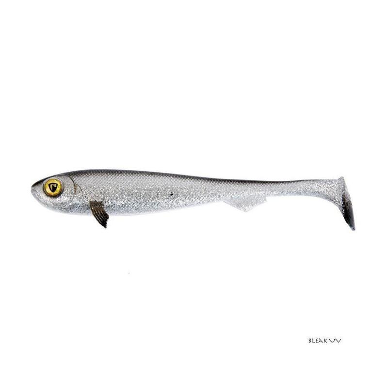 Leurre Souple Fox Rage Super Slick Shad Ultra UV (23cm - Bleak)