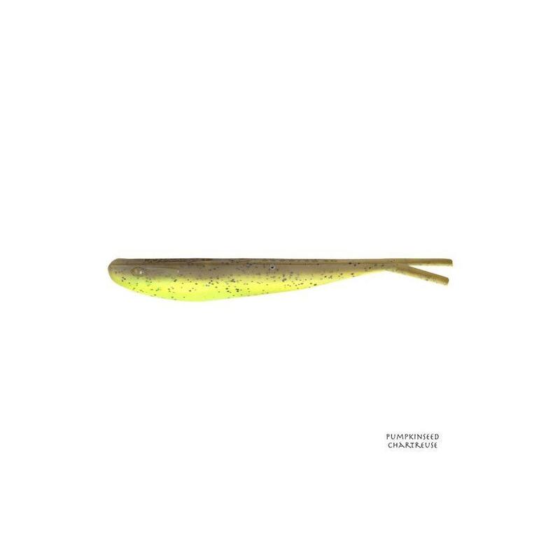 Leurre Souple Quantum Mann's Q-Fish 13cm (Pumpkinseed Chartreuse)