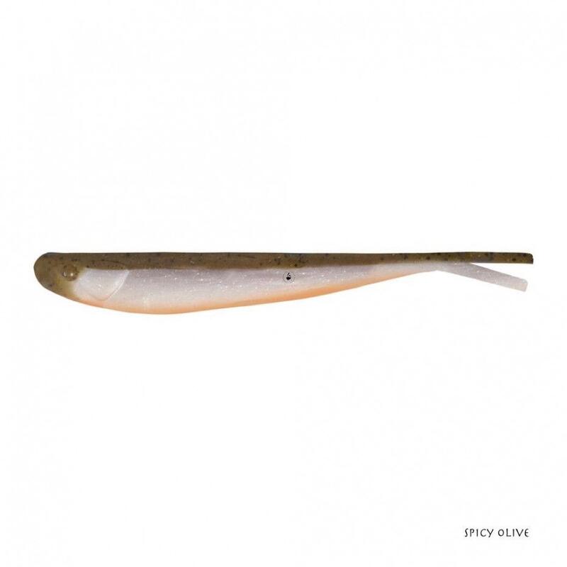 Leurre Souple Quantum Mann's Q-Fish 13cm (Spicy Olive)