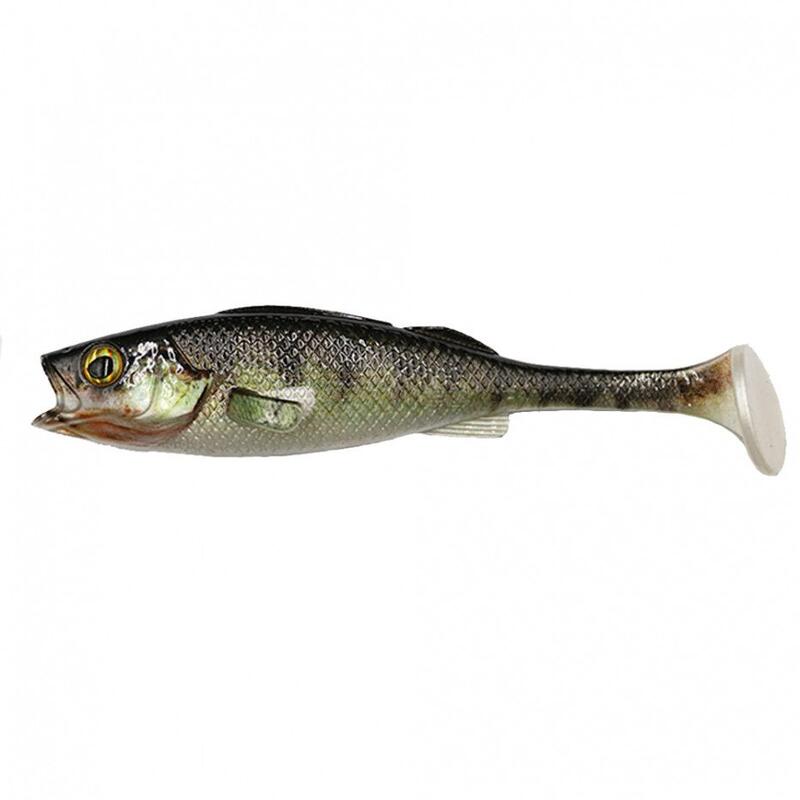 Leurre Souple LMAB Barsh Kofi Perch Shad 18cm (Zander Skin)