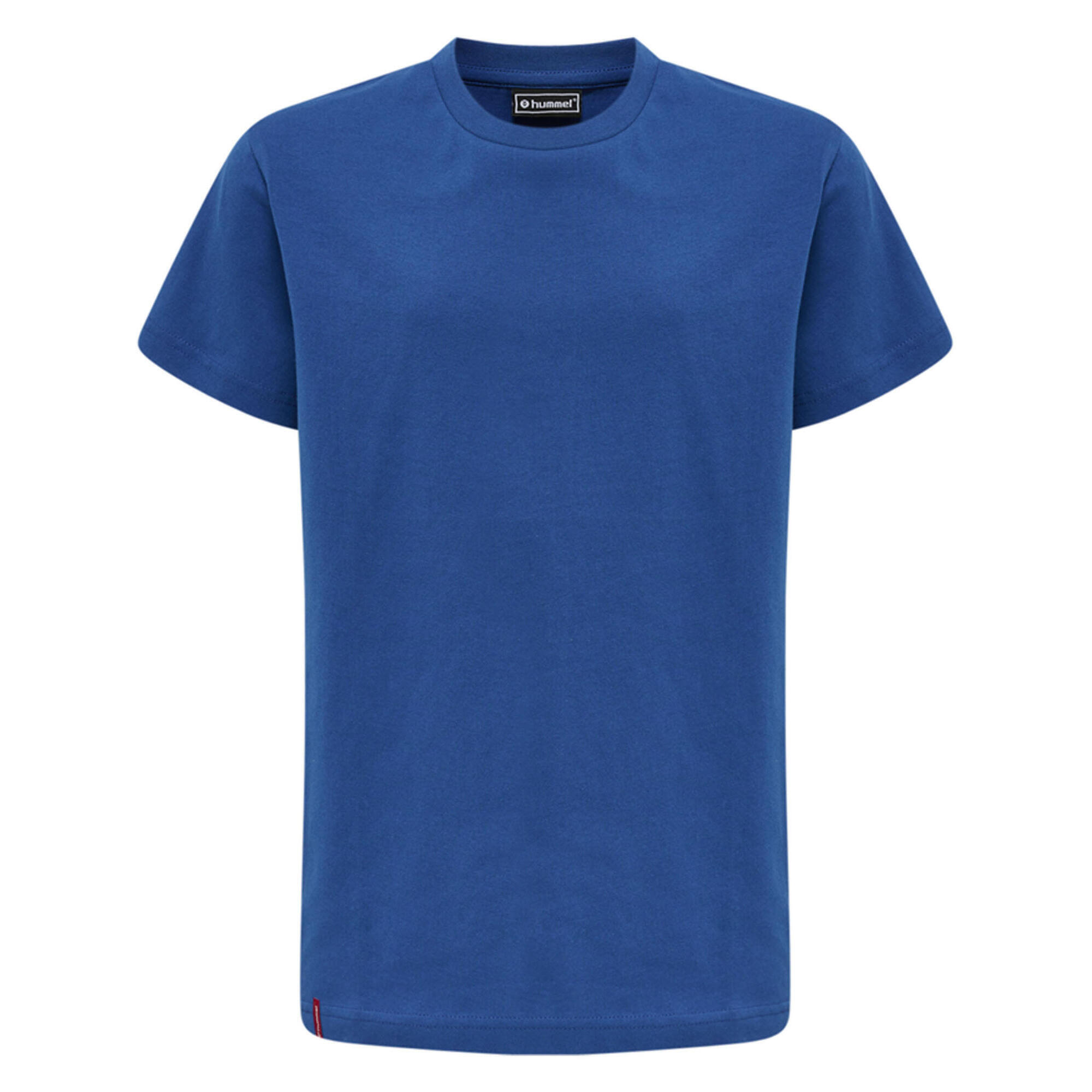 Hummel Koszulka bawełniana dziecięca sportowa RED BASIC T-shirt