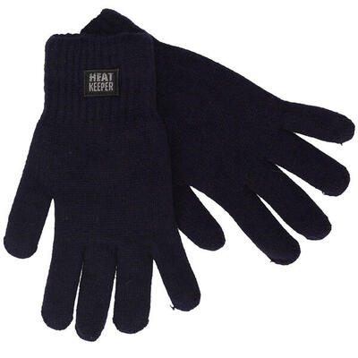 Heatkeeper - thermo handschoenen heren - navy blauw - 1-paar - handschoenen
