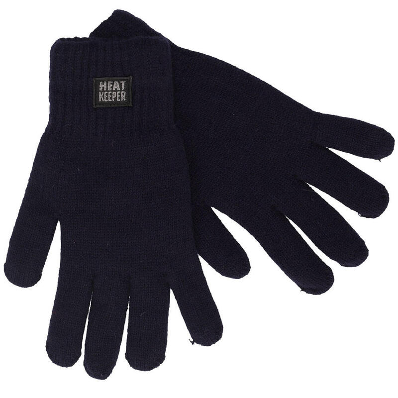 Heatkeeper - Thermo handschoen/muts - Set - Blauw - XXL - Thermo handschoenen -