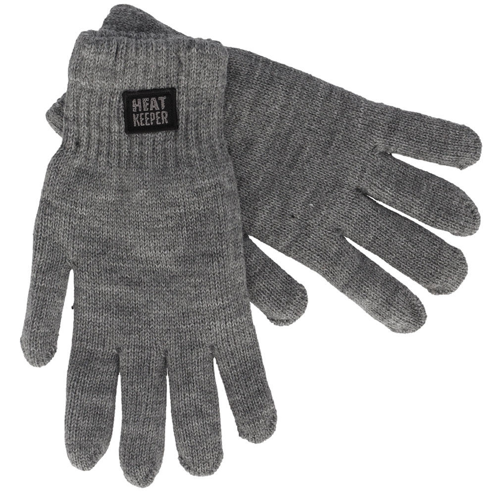 HEAT KEEPER Heatkeeper Heren Thermo Handschoenen Middle Grey