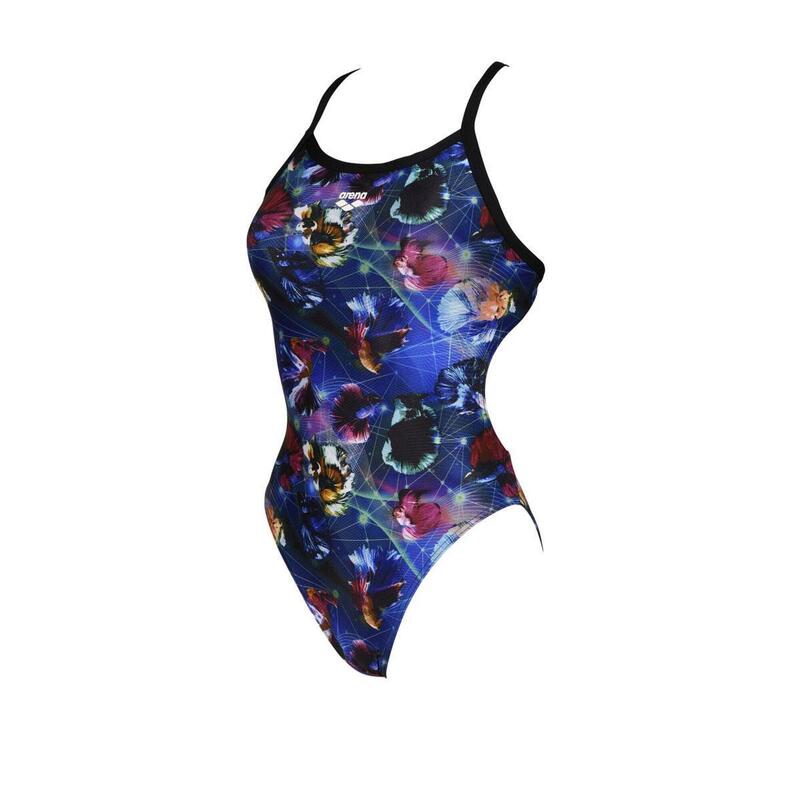 combinaison de natation dos nu Allover pour femmes Arena - Noir/Multi