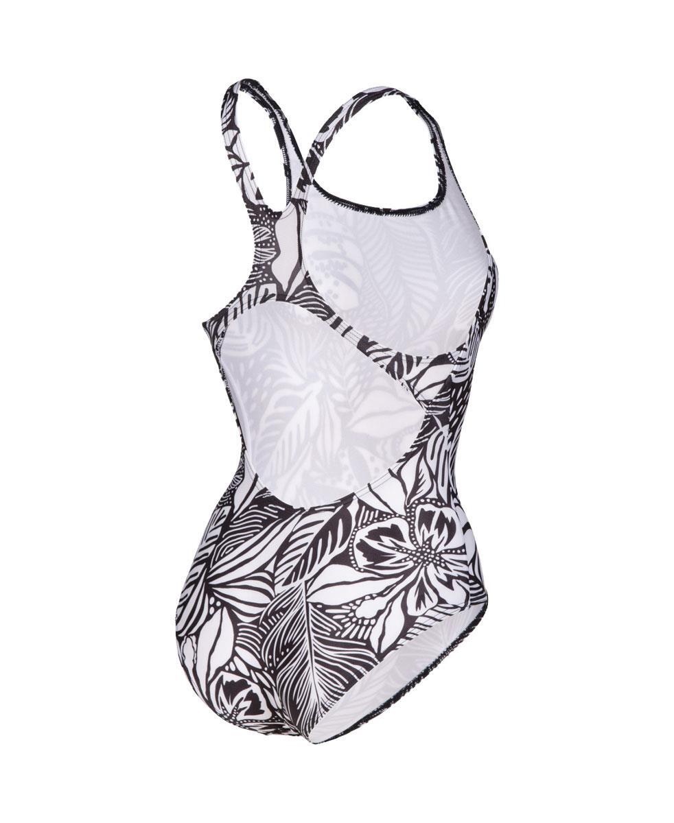 Arena Women's Allover Pro Back Swimsuit - Black/ Multi 4/5