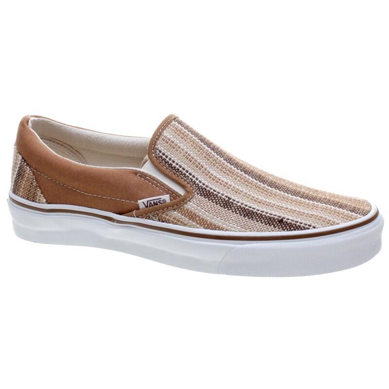 Classic Slip On Dachshund Coffee Bean Mex Blanket Shoe 58632 VANS