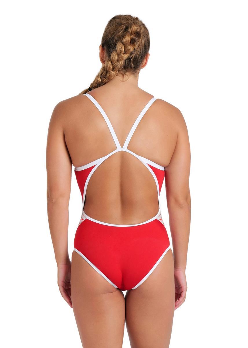 Arena Icons Swimsuit - Red/White 2/5