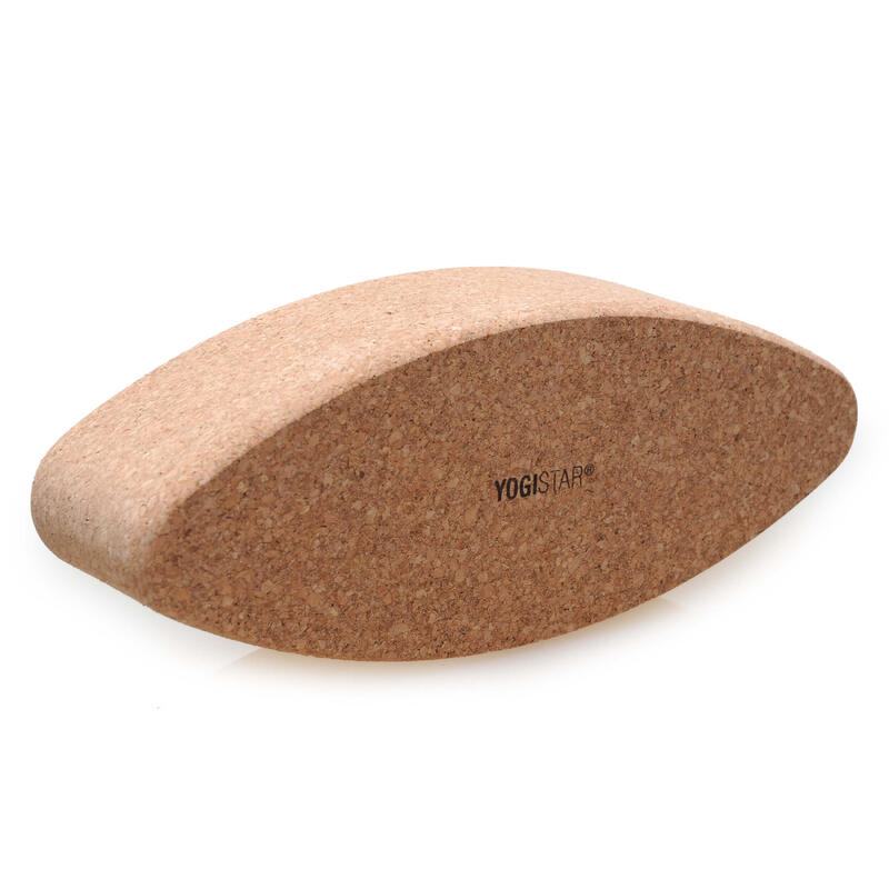 Yogablock Egg Cork Yoga Kork Stabil YOGISTAR