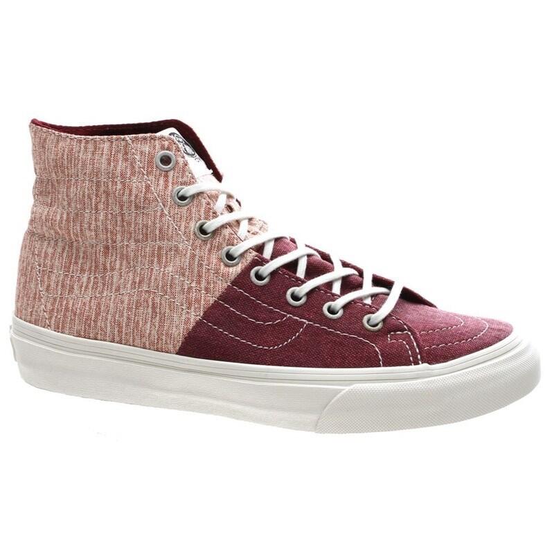 SK8 Hi Decon SPT (Stripes) Washed/Tawny Port Shoe 2IEGXG 1/1