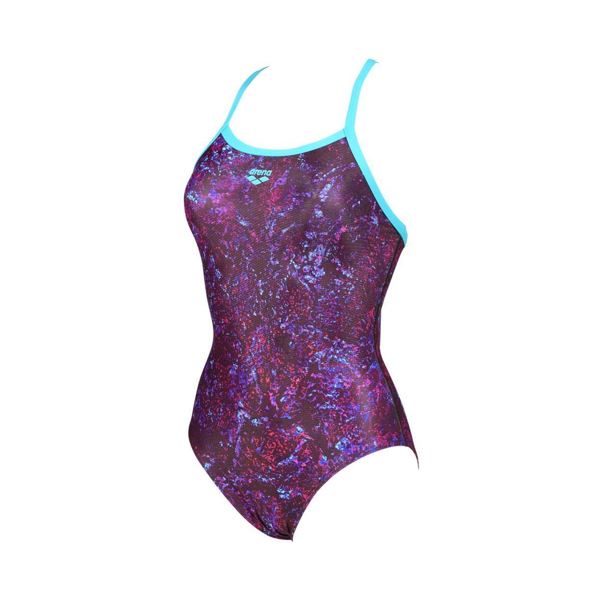 Arena Women's Mountain Textured combinaison de natation - Martinica/ Multi