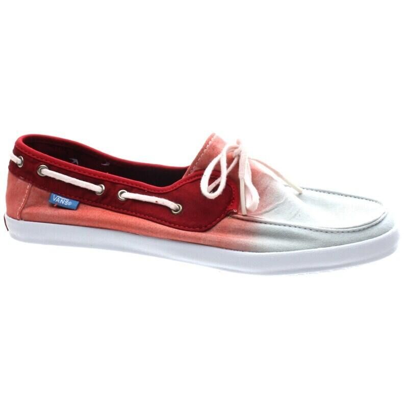 VANS Chauffette (Ombre) Red Womens Shoe SE97NI