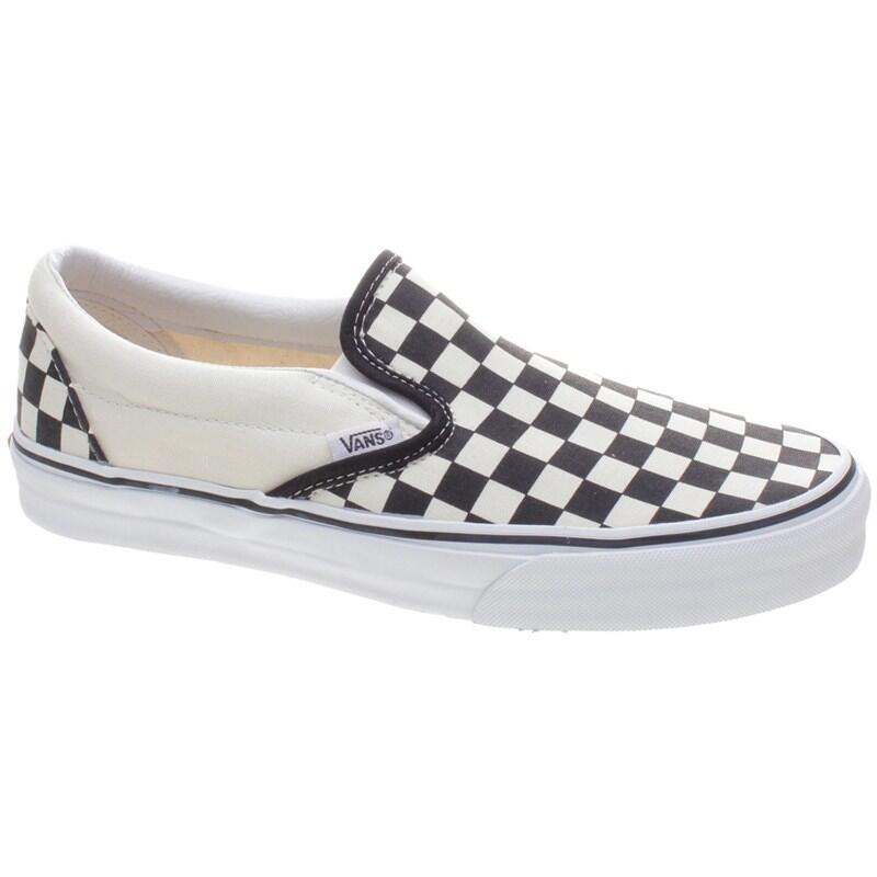 VANS Classic Slip On Black/White Checkerboard Shoe EYEBWW