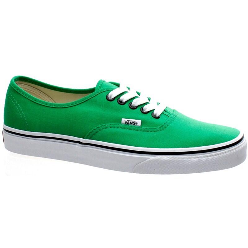 VANS Authentic Bright Green/Black Shoe QER144