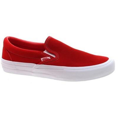 VANS Vans Slip On Pro (Suede) Red/White Shoe
