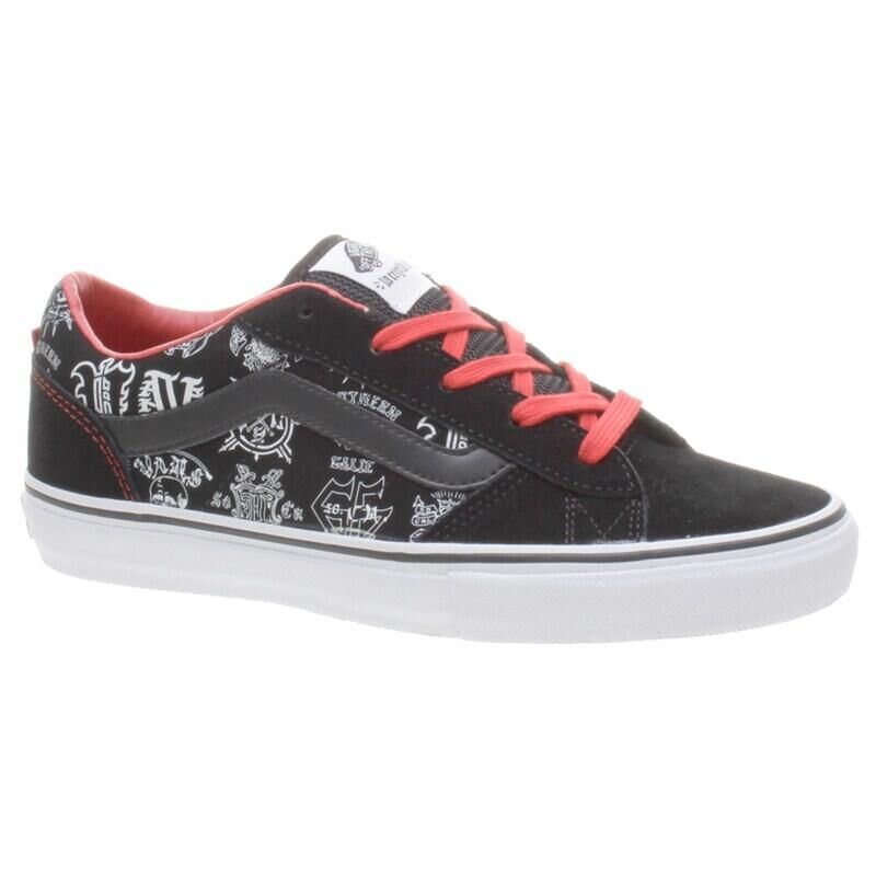 VANS La Cripta Dos OTWRAP Black/Red Kids Shoe F76LCU