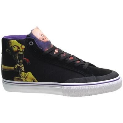 EMERICA Omen High x Dinosaur Jr Black/Purple Shoe