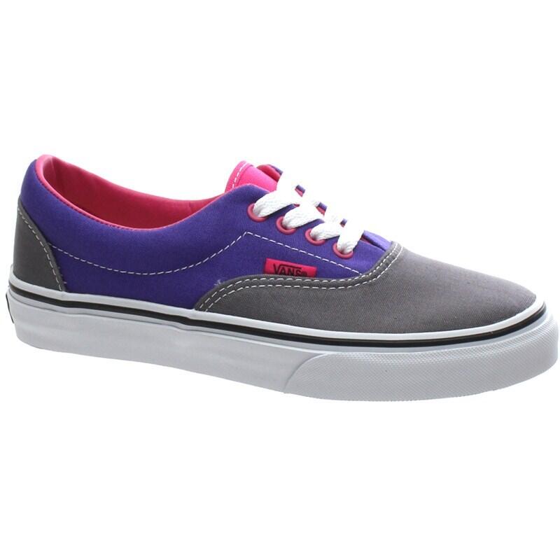 VANS Era (2 Tone) Steel Grey/Purple Kids Shoe QFJ7FH