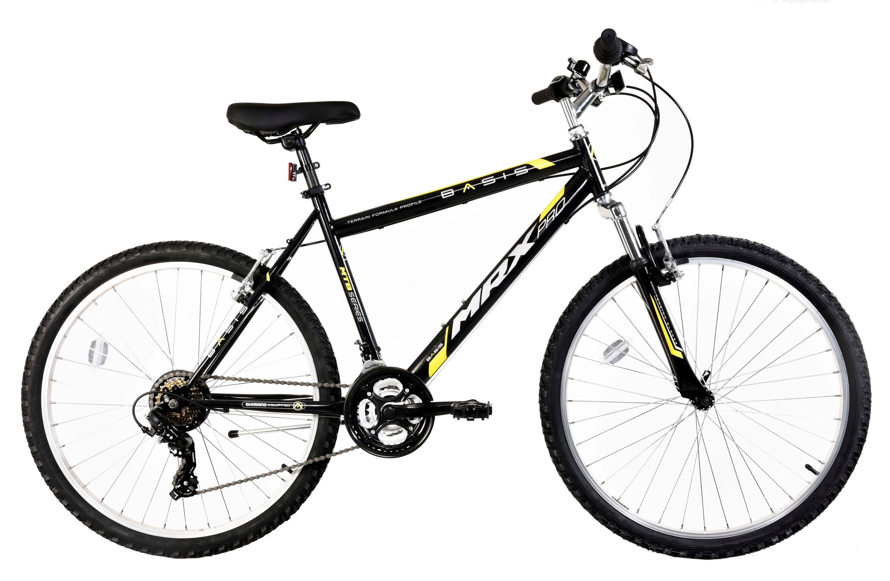 BASIS Basis MRX Pro 26In Hardtail Mountain Bike, 18 Speed