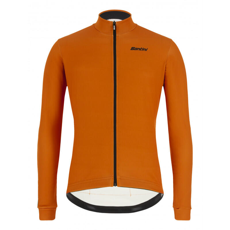 Maillot ciclismo gravel hombre naranja
