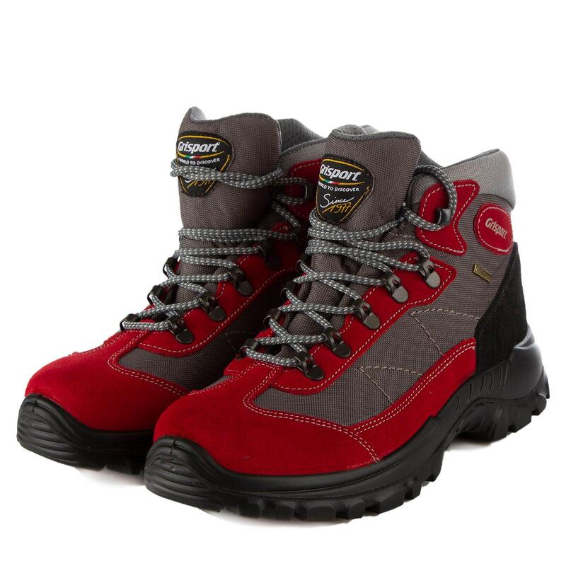 Buty trekkingowe damskie Grisport Rosso Scamosciato